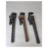 3 pipe wrenches