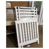 Baby crib and mattress