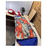 2 Spider man back pack sleeping bags