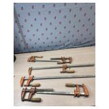 6 cabinet Clamps