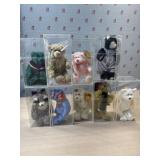 Ty Beanie Babies in cases