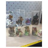 Ty beanie Babies in cases
