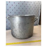 20ï¿½x15ï¿½ aluminum fry pot with lid & basket