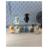 8 Ty Beanie Babies in cases
