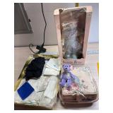 Vintage Hankies, scarves and other linens, sewing