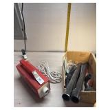 Ore k XL with attachments powers on