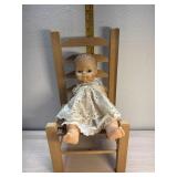 Horseman Doll and chair