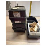 3 Imtec  cases and paper tags