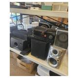 Stereo and large lot speakers untested