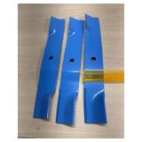 3 New Mower Blades