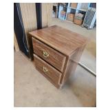 20x16x23 end table and contents