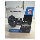 scosche 4 way speaker