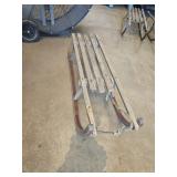 10"ï¿½39"ï¿½12" vintage  wood sled