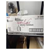 New Case of 36 soft light liquid candle