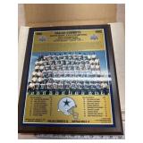 1992 Super Bowl Champions Plaque