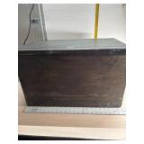 Portable bar with west Bend Aluminum ice bucket