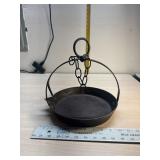Swain 10 Inch Cast Iron Bailed Hearth Skillet