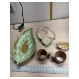 Frankhoma:  leaf tray, Cuos, Christ the light of