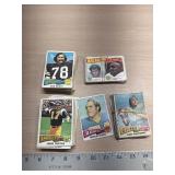 Vintage Football cards and 2 Nolan Ryan 5th No