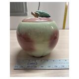 Vintage Apple Cookie Jar