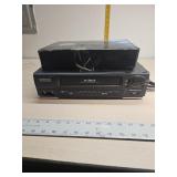 VCR and TV box powers on