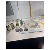 Set of 4 Duck Dynasty glasses, candy and meat