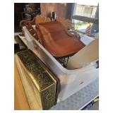 Wire racks leather bag misc
