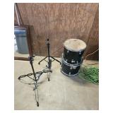 Percussion drums and stands