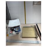Paper Cutter 3 drawer organizer with tape