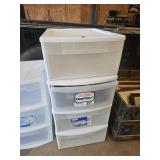 4- 29Qt storge drawers