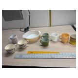 Anchor Hocking Fire King coffee Cups & casserole