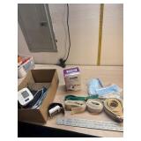 Blood pressure Cuffs, 4 grab belts and masks