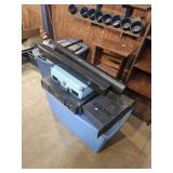 Tote with  lid stereo  and speakers untested