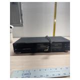 Sharp compact disc player, no remote Powers On