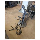 Mic, stand and guitar stand