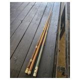 3- pool cues