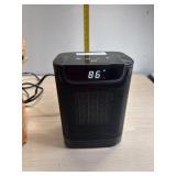 Digital Ceramic heater works  with timer?