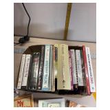Cook books and health and wellness books