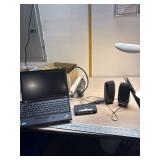 Lenovo Think pad, logo speakers, power bars and