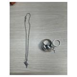 2 rings and anklet James Avery 925