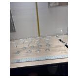 8 Margarita glasses and 2 others