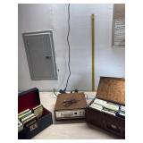 Electrophonic 8 track player powers on, no