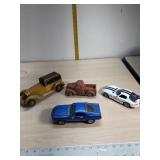 Wood, Clay and sue cast cars