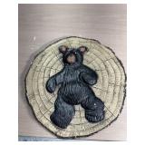 5 new Bear stepping stones the white is styrofoam