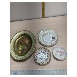 Design By Dahr tin tray and collector plates