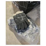 Bag of new rubber coated gloves