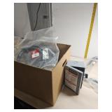 Square D fuse box, rubber hose