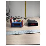 Disney digital alarm clock and am/fm alarm clock