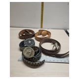 Belts and buckles size 42