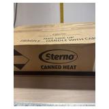 New case of Sterno Canned Heat